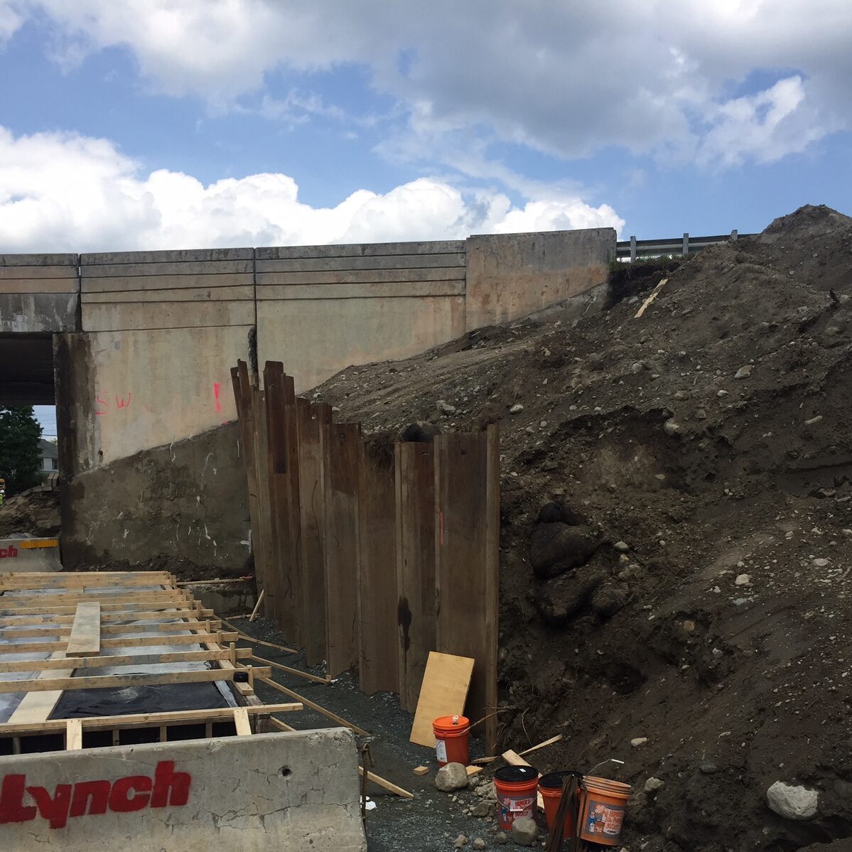 Rt 4 Lafayette Rd Bridge Abutments